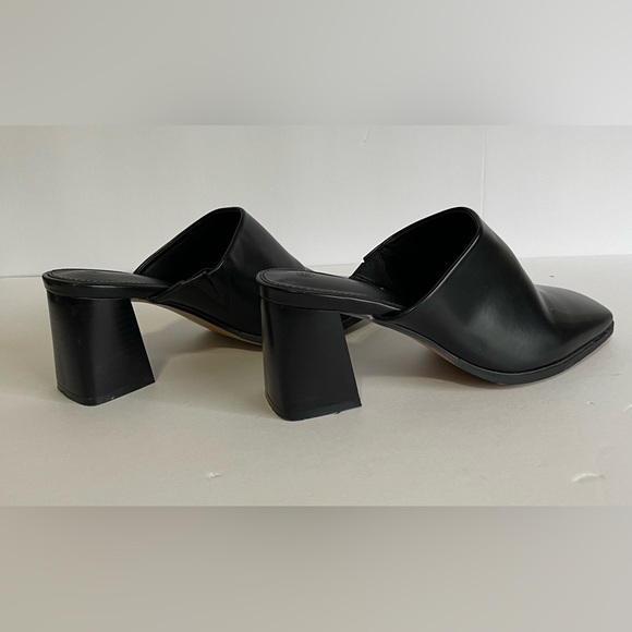 Women’s Chunky Stacked Heel Mules. - Picture 5 of 6